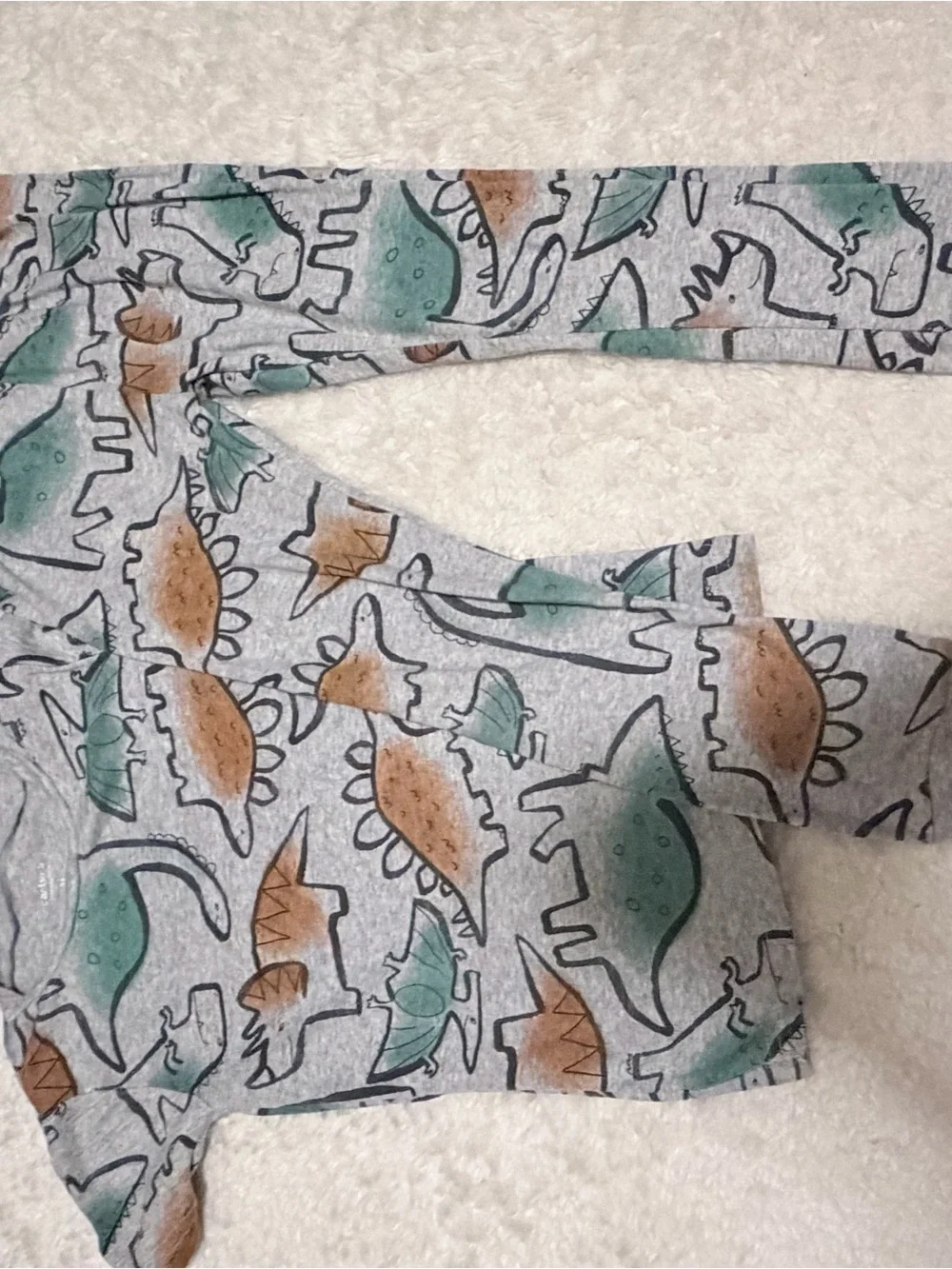 5/$30 🎈 Carters 5T boys dinosaur pajama bundle